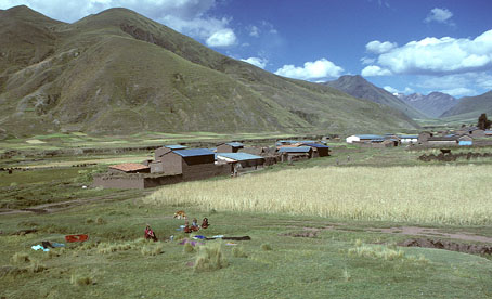 rural life in the Andes