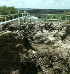 Sterkfontein excavation