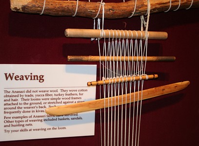prehistoric weaving