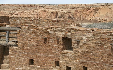 Casa Rinconada, the largest of the six Great Kivas in Chaco Canyon