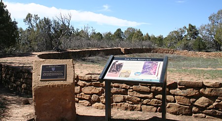 Mesa Verde reservoirs were commemorated as a "National Historic Civil Engineering Landmark" 