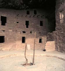 Spruce Tree House archaeological site, Mesa Verde National Park.