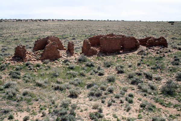 Tsin Kletso Pueblo south walls