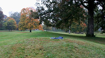 Eagle Mound inside the Newark Great Circle