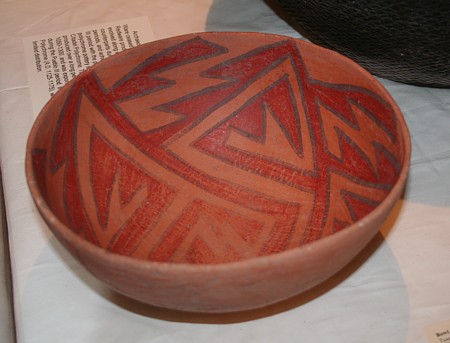 ancient redware bowl